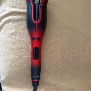 Lava Red & Black Women’s Auto Curler
